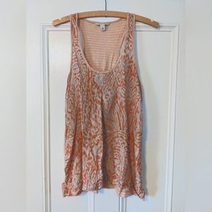 Banana Republic Silk Front Sleeveless Top Medium